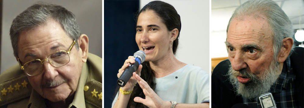 Yoani atira: "Raúl herdou Cuba como um reino"