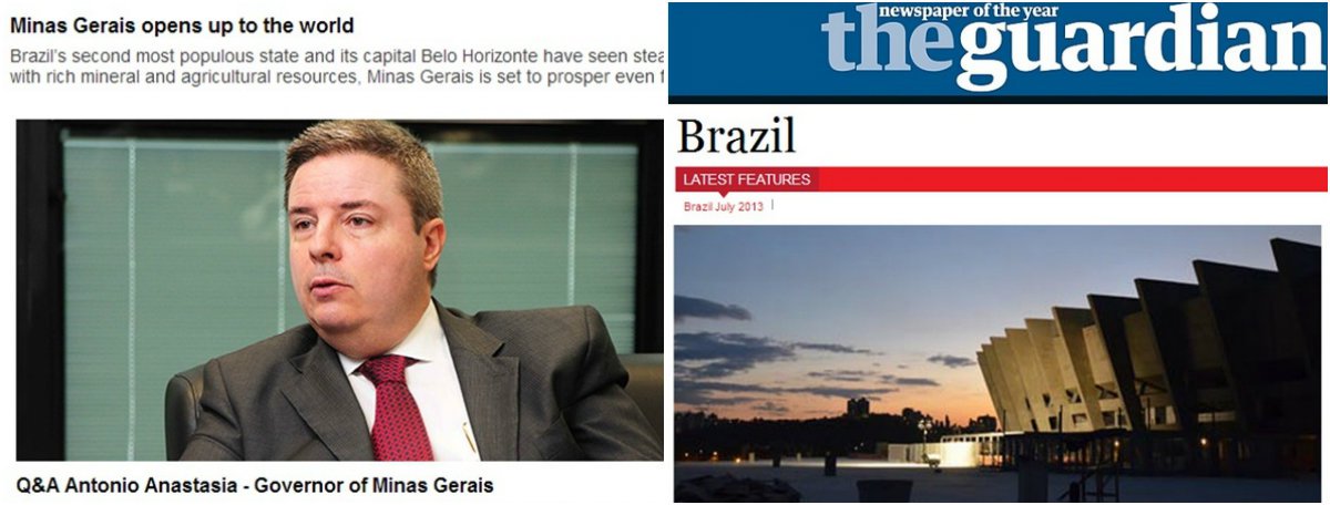 Guardian destaca potencial econômico de MG