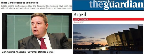 Guardian destaca potencial econômico de MG