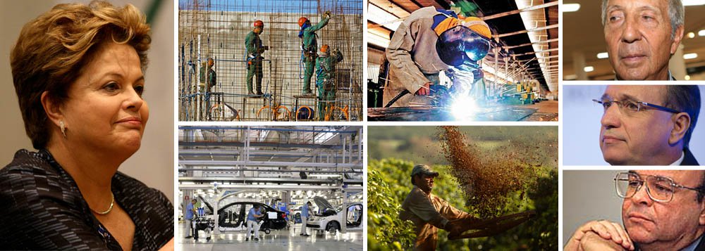 Dilma: apoio empresarial e 100 mil vagas no Caged