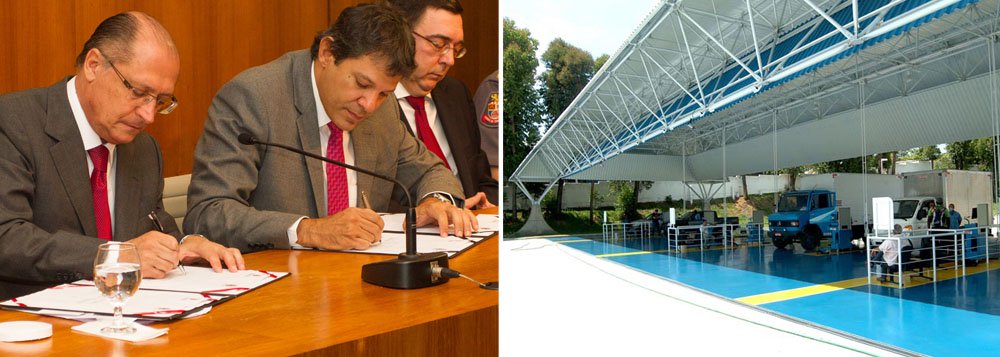 Haddad quer inspeção veicular em todo o Estado