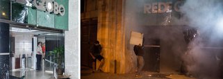 Abert condena vandalismo contra sede da Globo
