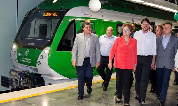 Dilma defende investimento em mobilidade no Nordeste