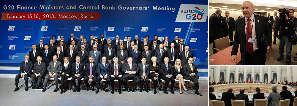 G-20 concorda em evitar desvalorização competitiva