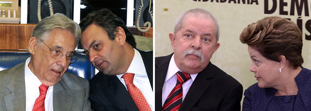 Para PSDB e PT, é hora de comparar os governos