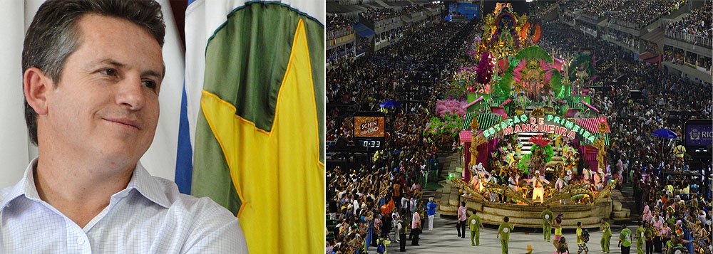 Carnaval da Mangueira racha população de Cuiabá