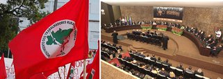 Júri de acusados de matar sem terra é suspenso