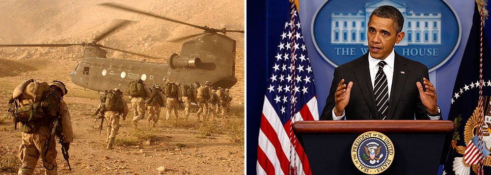 Obama anuncia retirada de 34 mil soldados do Afeganistão