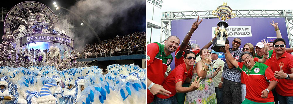 Mocidade Alegre é bicampeã do carnaval de São Paulo