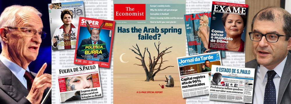 Economist destaca mídia sem reação à web no Brasil Economist destaca mídia sem reação à web no Brasil