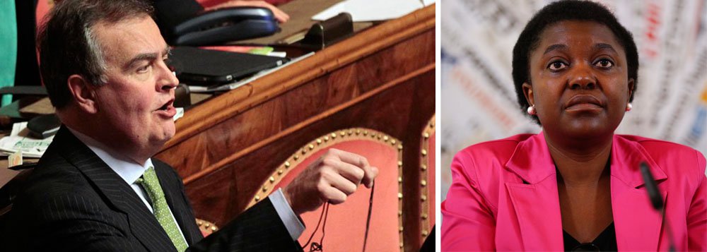 Senador italiano compara ministra negra a orangotango