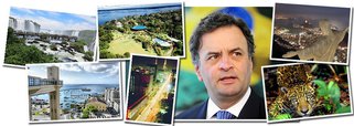 Aécio pergunta: por que os turistas não vêm?