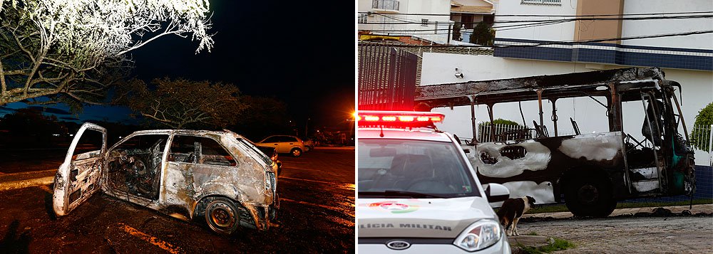 Santa Catarina continua em chamas