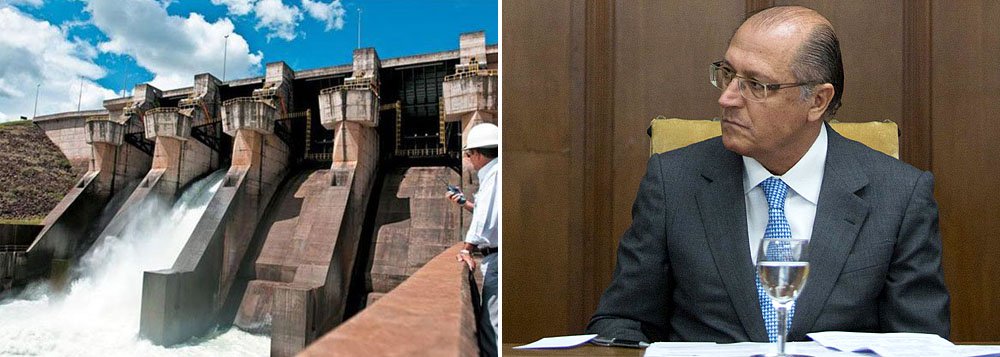 Fora do plano de energia, Alckmin perde megausina