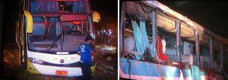 Dez morrem em acidente de ônibus em MG