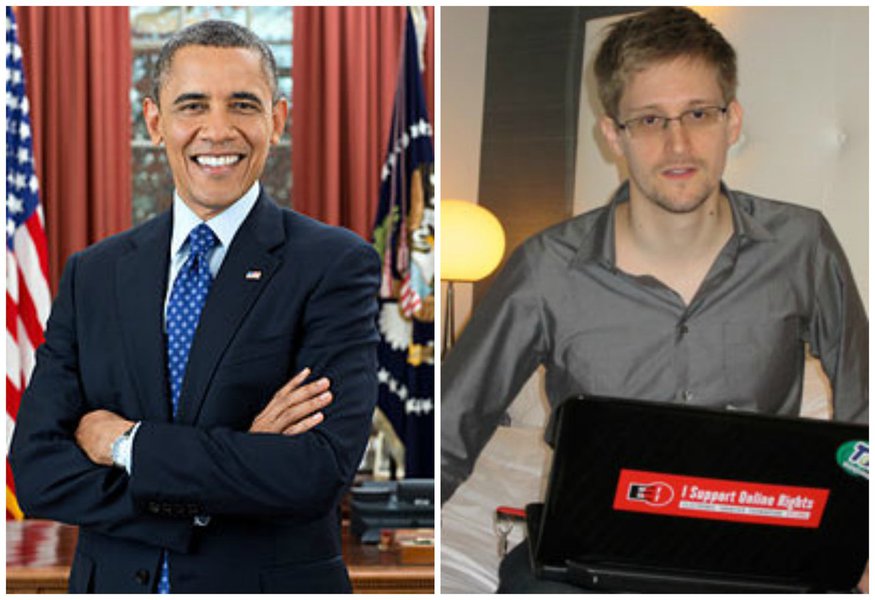 Obama conversa com presidente russo sobre Snowden