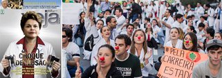 Veja ataca o "serviço médico obrigatório"