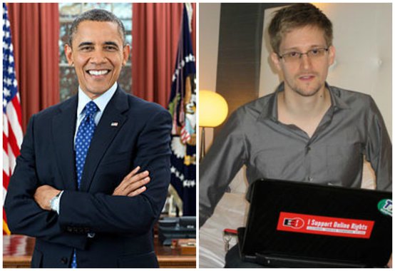 Obama conversa com presidente russo sobre Snowden