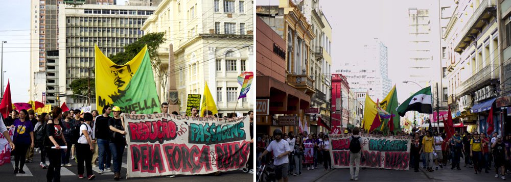 Marcha termina com apoio à ocupação da Câmara