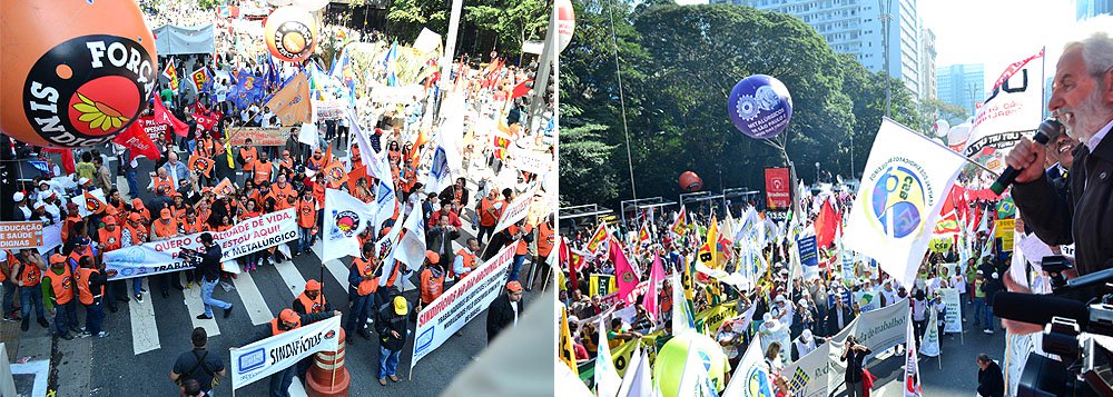 Folha 'denuncia' falsos manifestantes na Paulista