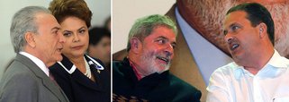 PT já descarta presença de PMDB no palanque de 2014