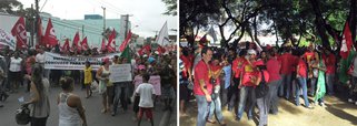 Mobilização leva milhares as ruas de Maceió
