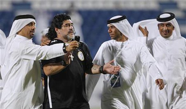 Maradona é nomeado embaixador do esporte em Dubai