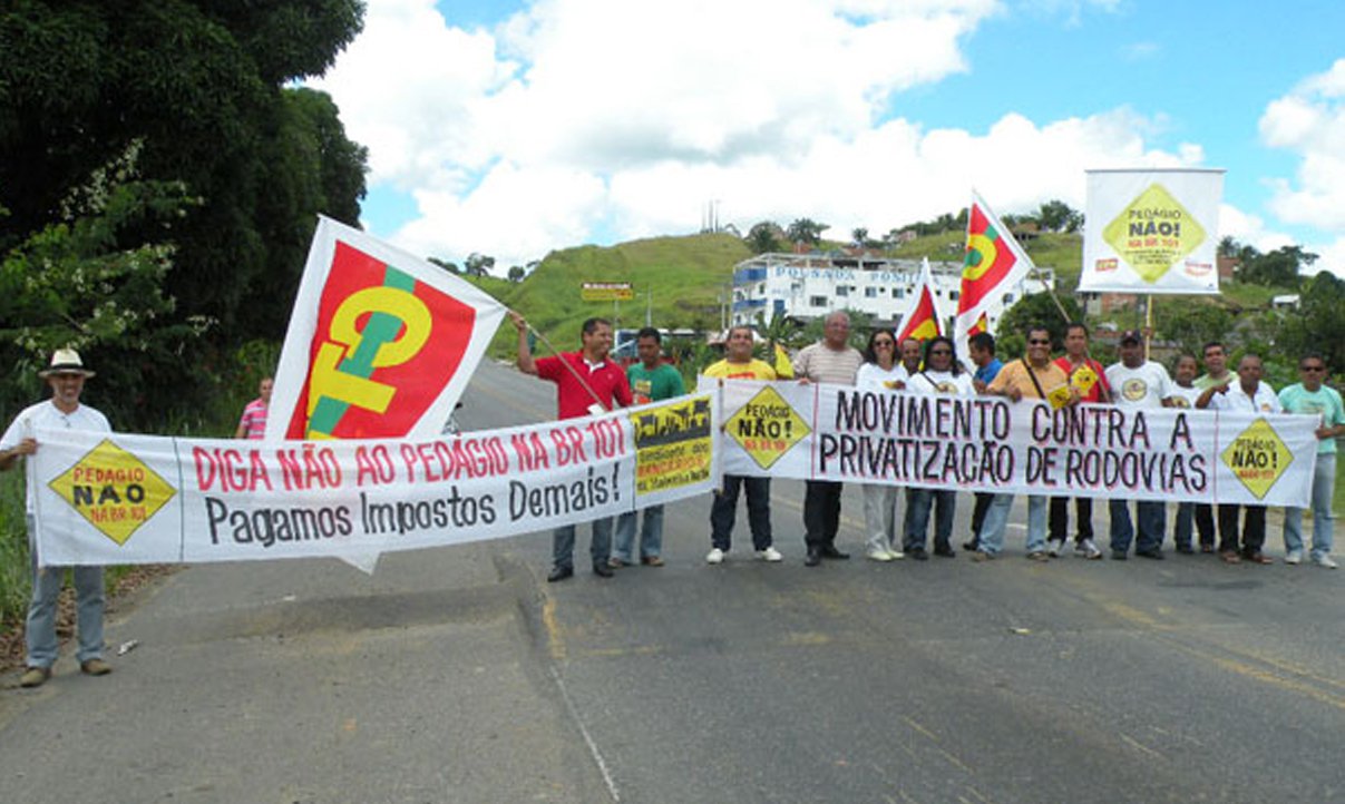 Dia de Lutas: BR-101 é a via mais afetada na Bahia