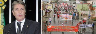 Manifestações emanam da alma do povo, diz Collor