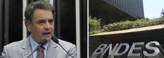Aécio quer transparência nos empréstimos do BNDES