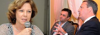 Eliane critica postura de Aécio e enaltece Campos
