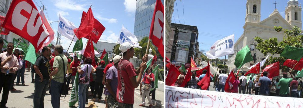 CUT promete parar Maceió