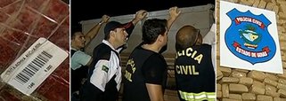 Polícia flagra 4 toneladas de maconha “certificada”