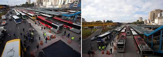 Disputa entre rodoviários para 400 linhas de ônibus em São Paulo