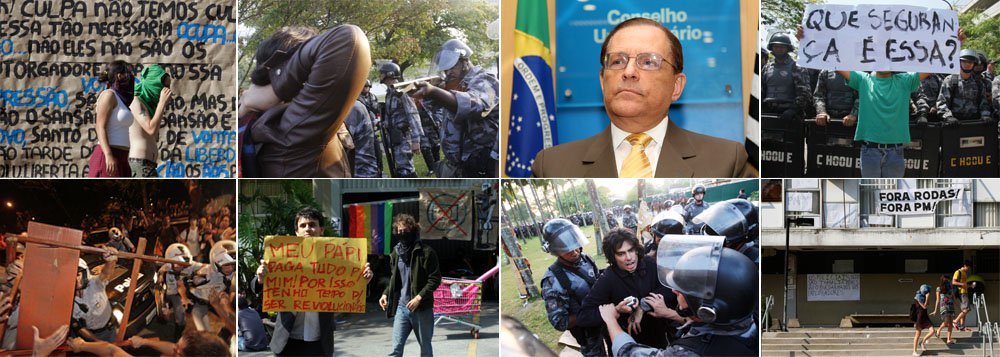 Alunos da USP politizam denúncia: "Orquestrada"