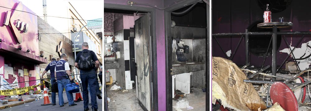 Chega a 238 número de mortos no incêndio da Kiss