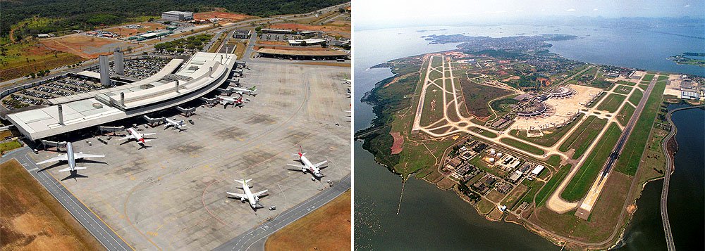 A estranha falta de competição em Confins