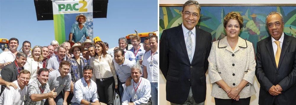 Aproximação entre Déda e João Alves vê exemplo na presidente Dilma