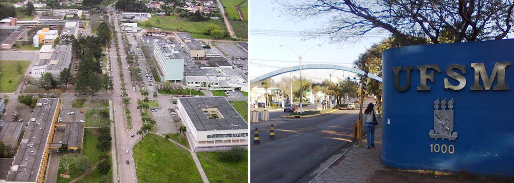 Após incêndio, Universidade de Santa Maria volta às aulas