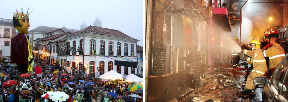 Tragédia no Sul traz alerta para Ouro Preto