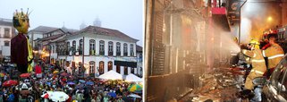 Tragédia no Sul traz alerta para Ouro Preto