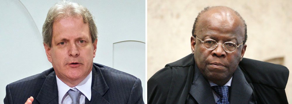 Augusto Nunes coloca a mão no fogo por Joaquim Barbosa