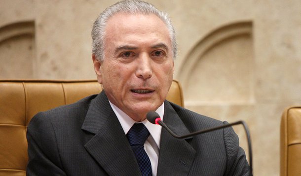 Temer também nega crise na política
