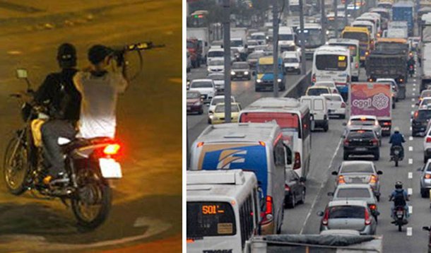 Arrastão aterroriza Avenida Brasil, no Rio