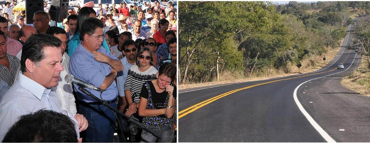 Perillo inaugura reforma da Rota do Araguaia