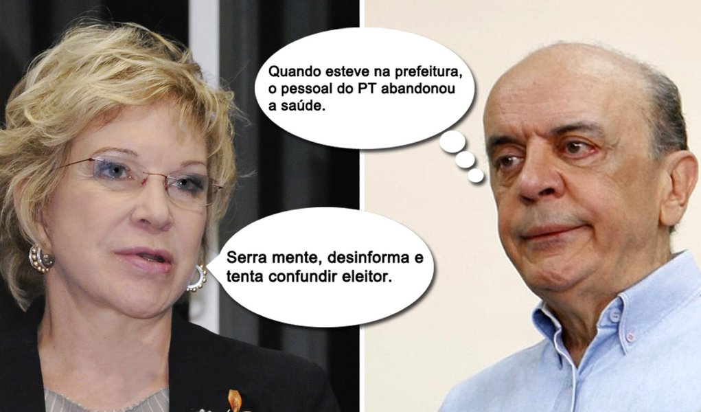 Agora na campanha, Marta dispara: "Serra mente"