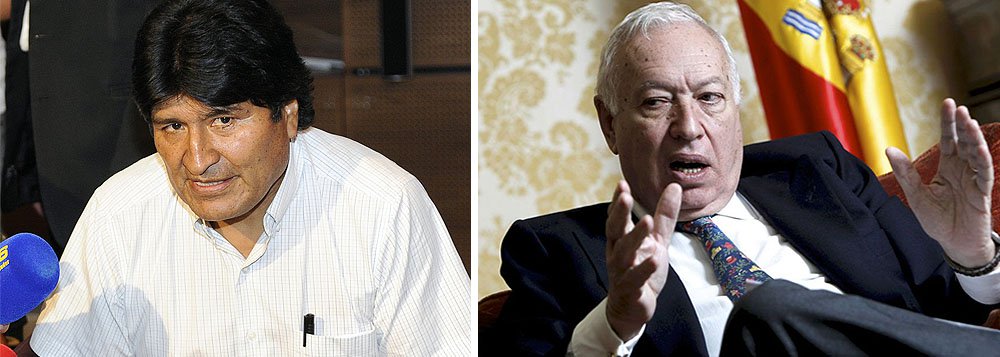 Espanha não vê razão para se desculpar com Bolívia