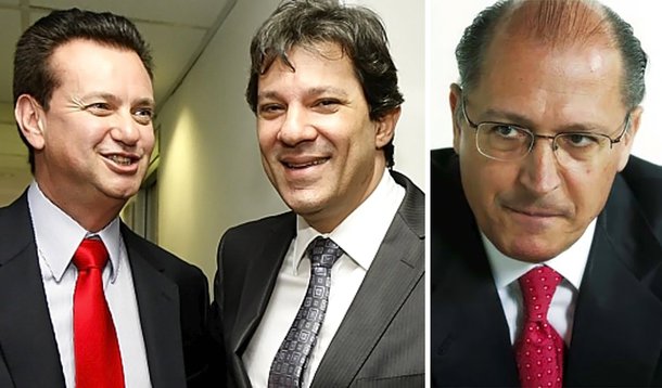 Kassab lança Afif, afaga Haddad e cutuca Alckmin