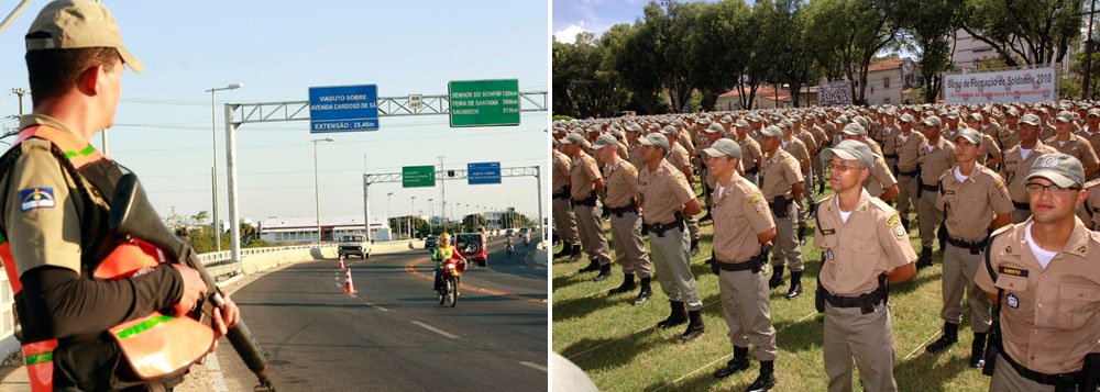 Carnaval contará com 43 mil policiais nas ruas
