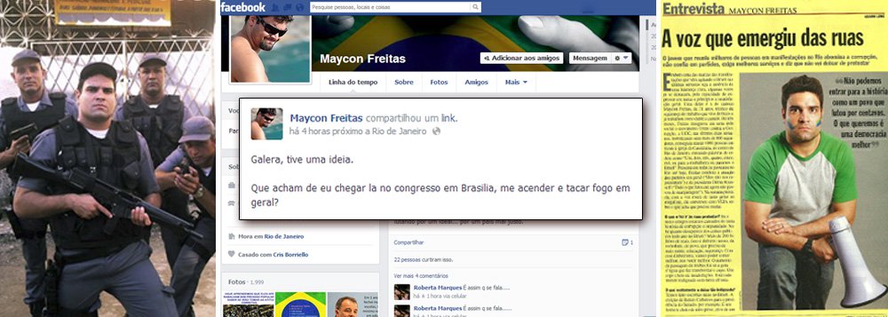 "Herói" incensado por Veja age à extrema direita